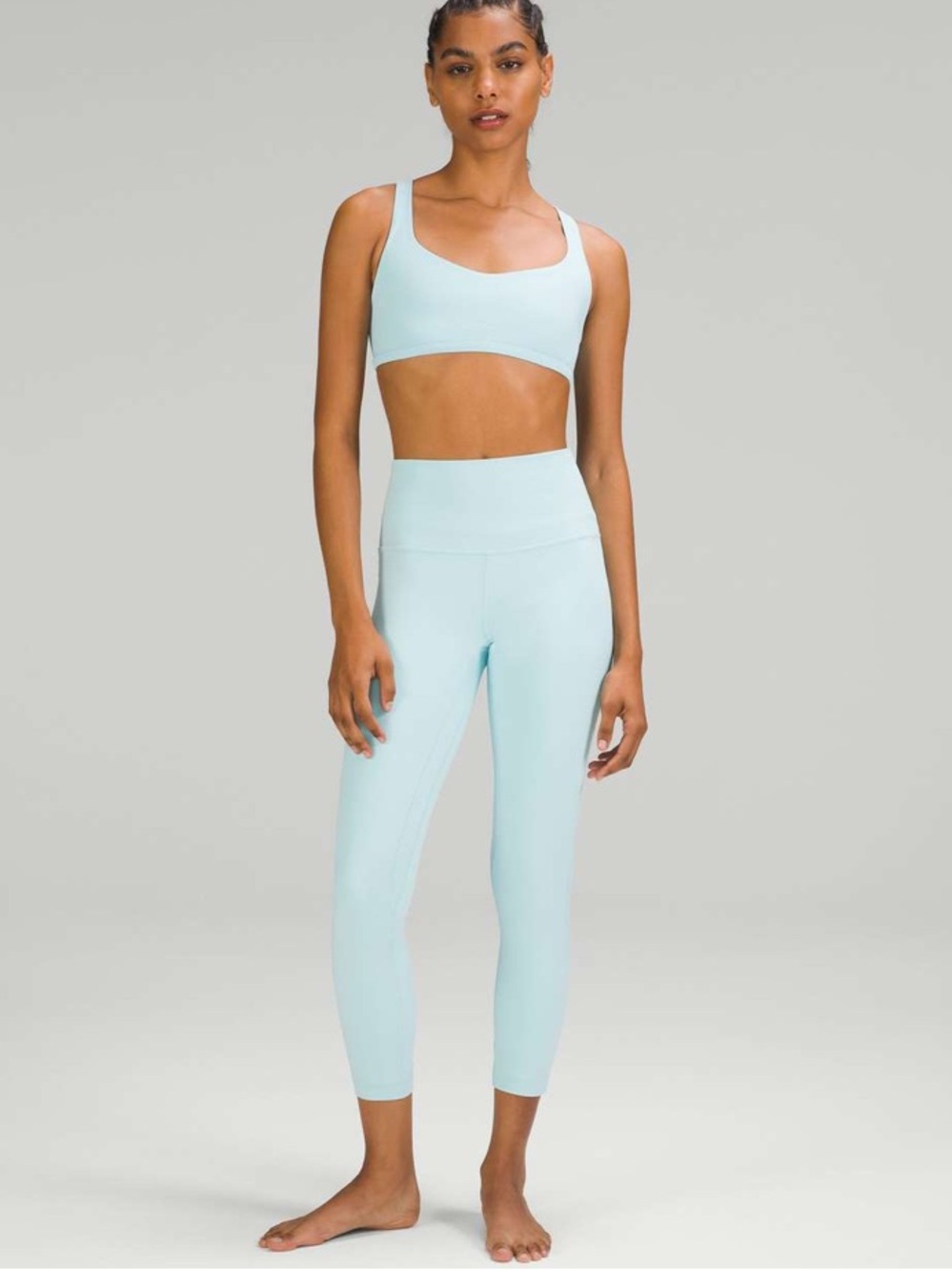 #993 Lululemon Align High-Rise Pant 25” Icing Blue 18